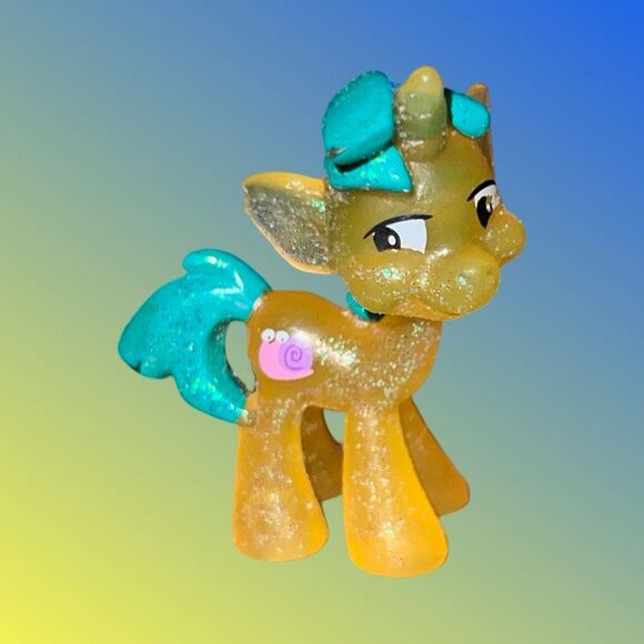 3 My Little Pony Blind Bag Ponies Night Golden Rainbow Swoop Snail Squirm B16 - Picture 9 of 9